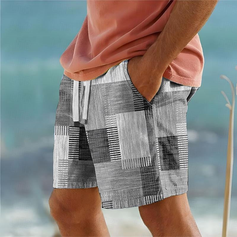 Nicolás | Shorts de Baño Vacacionales Patchwork