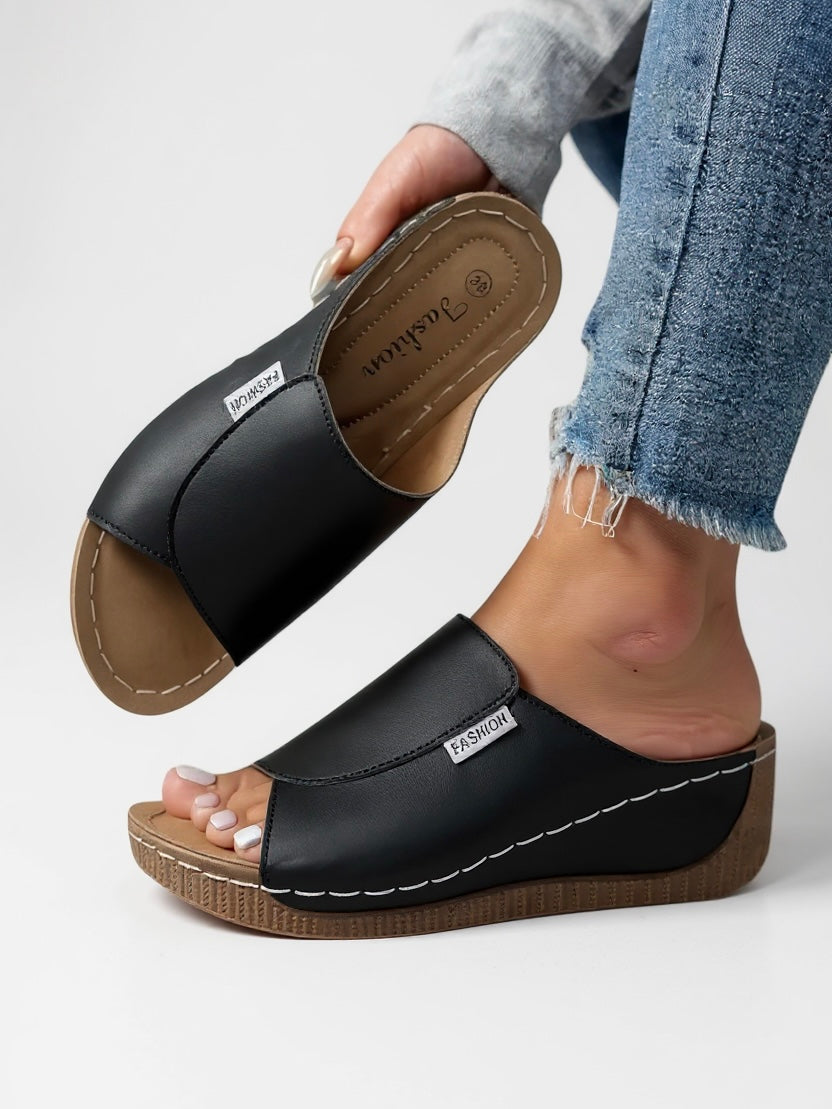 Regina | Sandalias de Plataforma Minimalistas