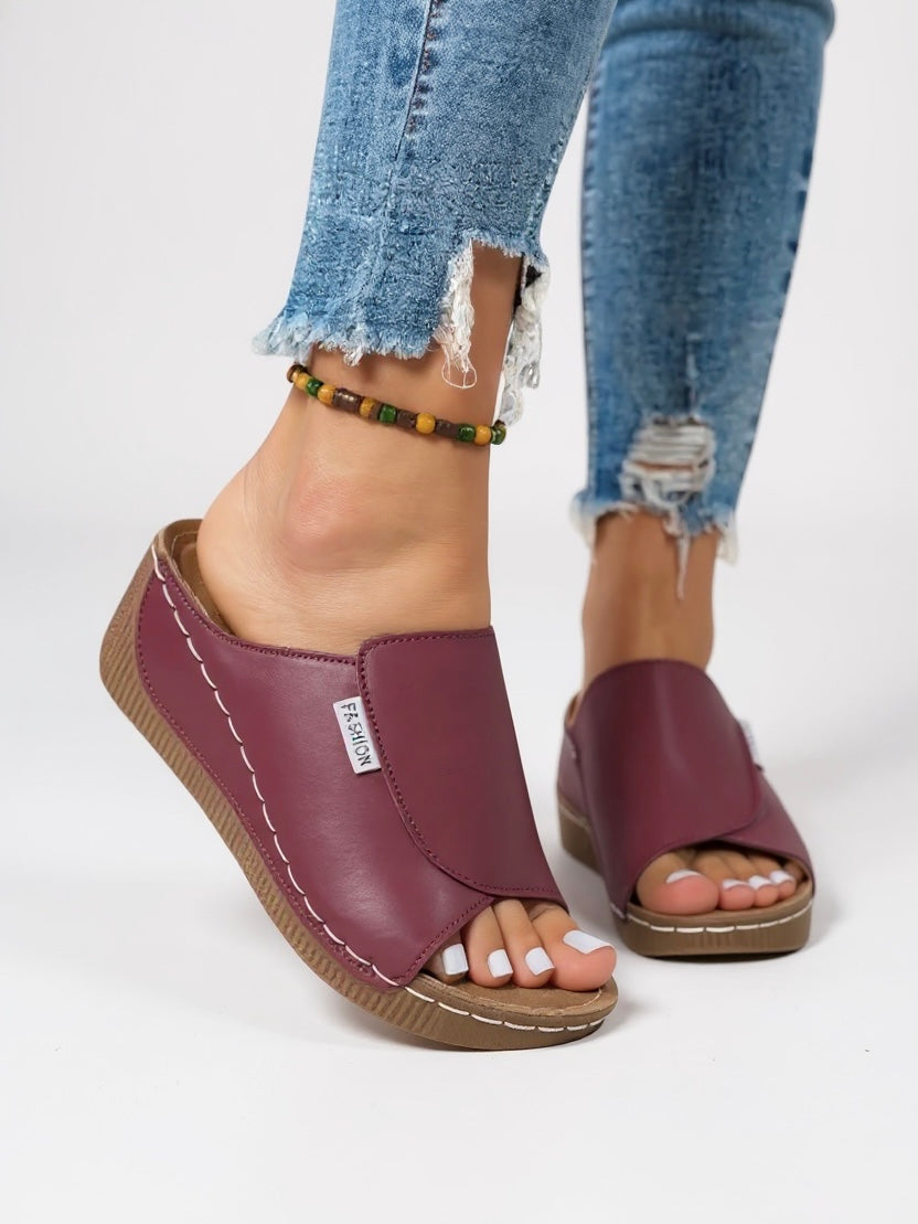 Regina | Sandalias de Plataforma Minimalistas