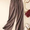 Renata | Pantalón Pierna Ancha con Cordón Ajustable
