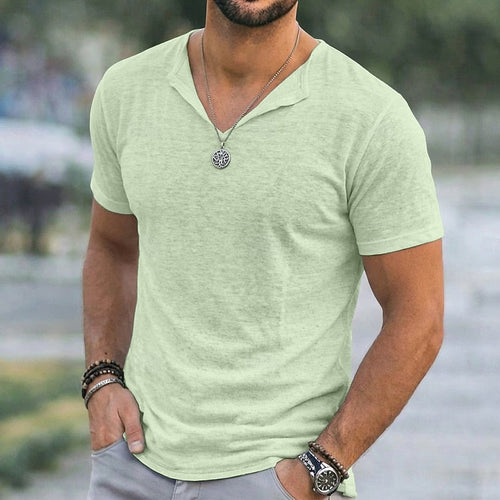 Rodrigo | Playera de Cuello en V Relajada