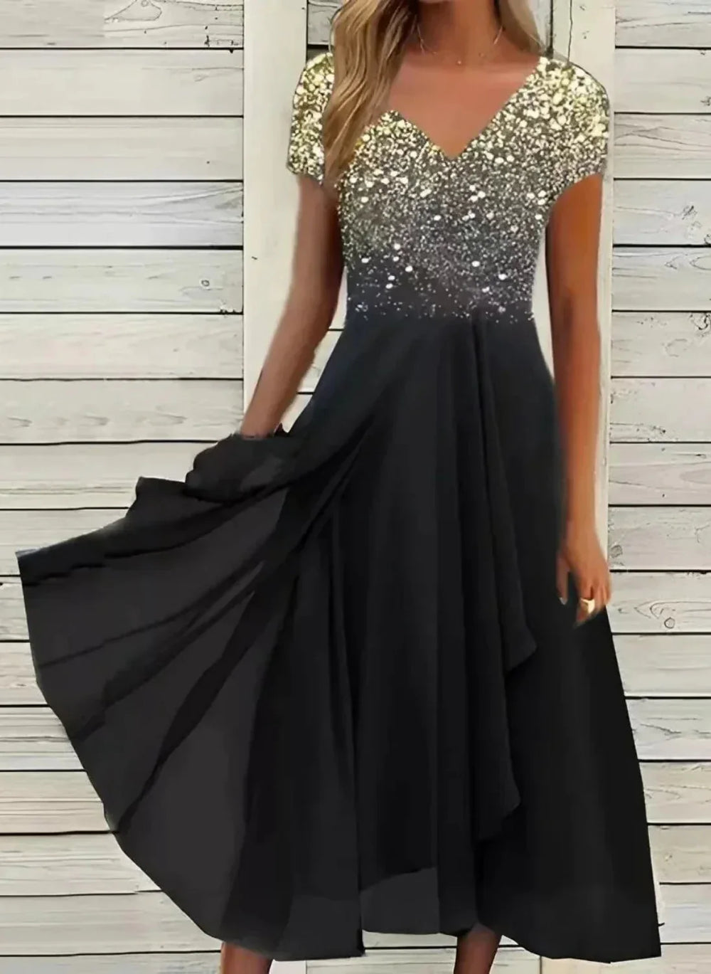 Rosalía | Vestido Floral de Noche para Eventos