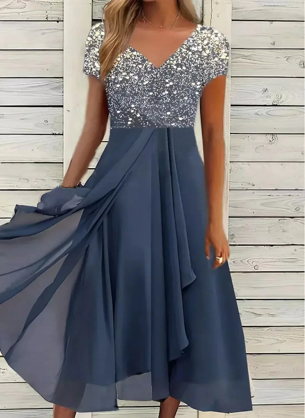 Rosalía | Vestido Floral de Noche para Eventos