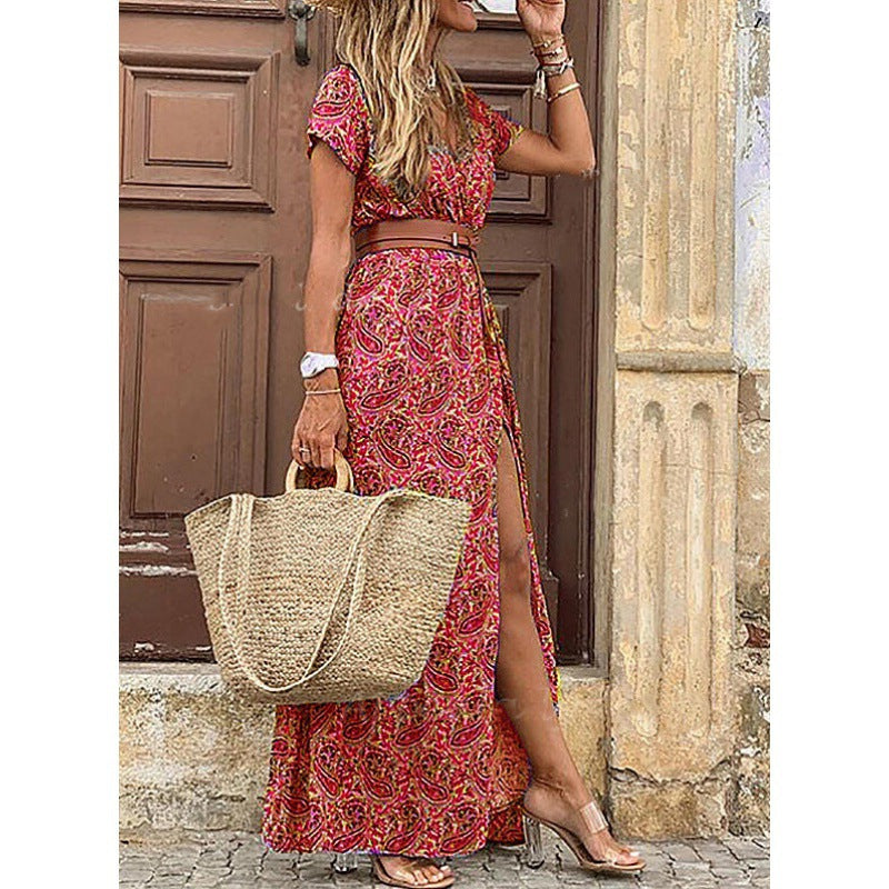 Rosalía | Vestido Largo Bohemio Floral