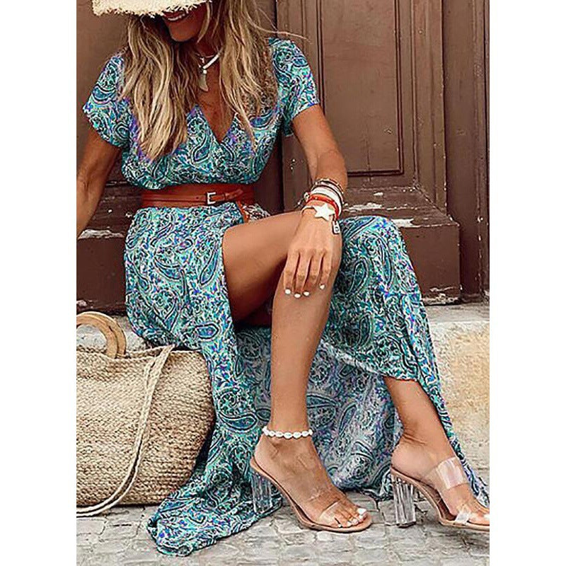 Rosalía | Vestido Largo Bohemio Floral
