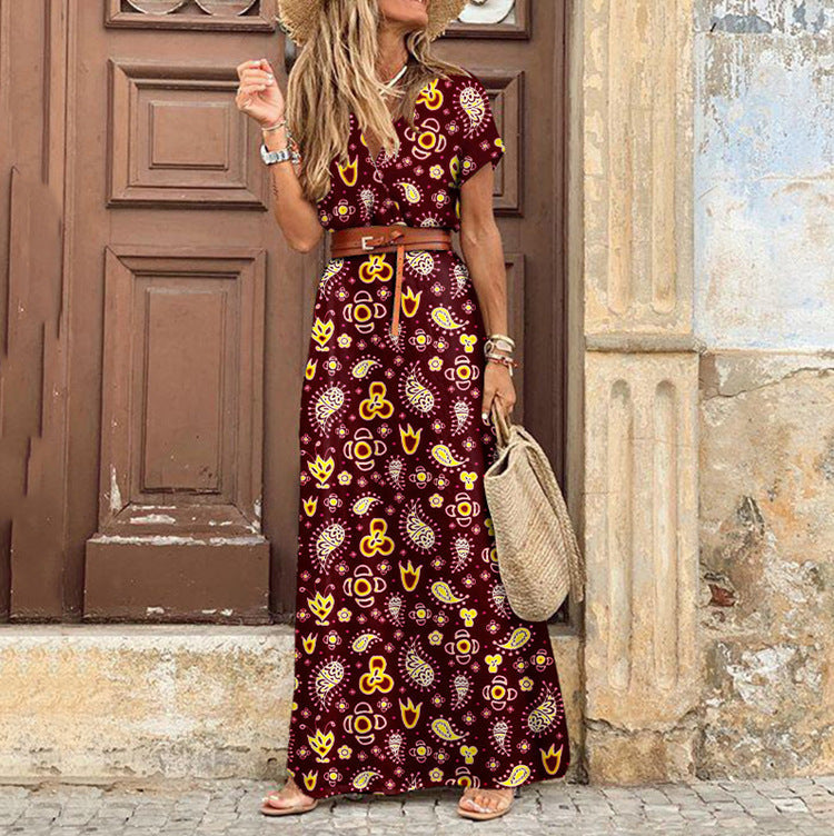 Rosalía | Vestido Largo Bohemio Floral