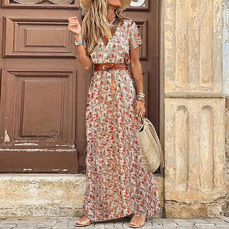 Rosalía | Vestido Largo Bohemio Floral