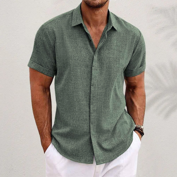 Santiago | Camisa Clásica de Cuello con Botones