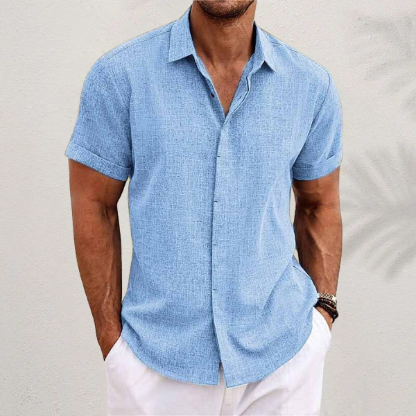 Santiago | Camisa Clásica de Cuello con Botones