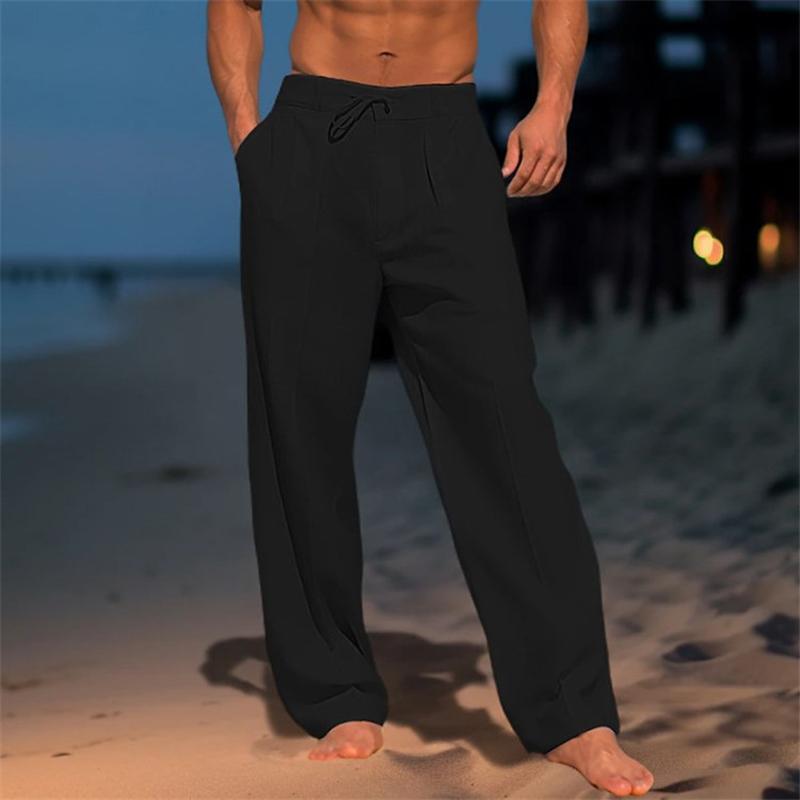Santiago | Pantalón Ancho Clásico de Verano