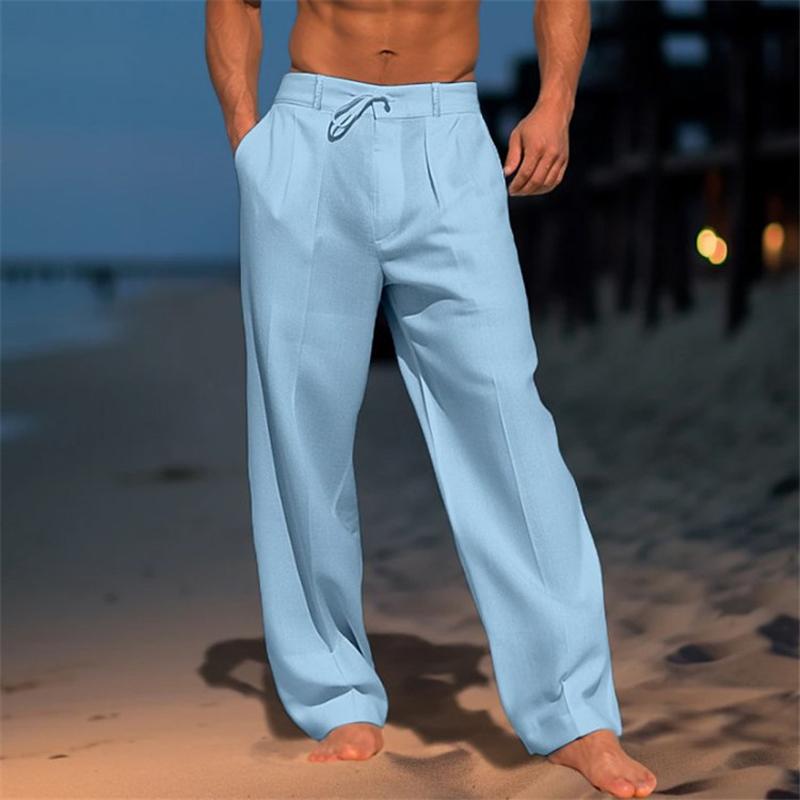 Santiago | Pantalón Ancho Clásico de Verano