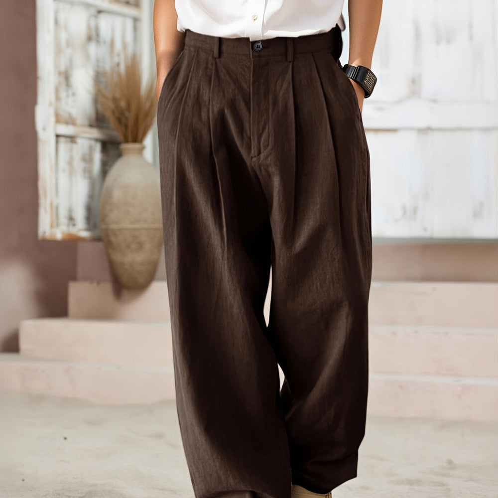 Santiago | Pantalón de Vestir de Corte Relajado