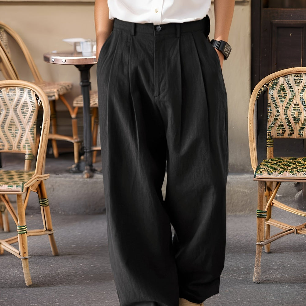 Santiago | Pantalón de Vestir de Corte Relajado