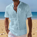 Tomás | Camisa de Verano Manga Corta Relajada