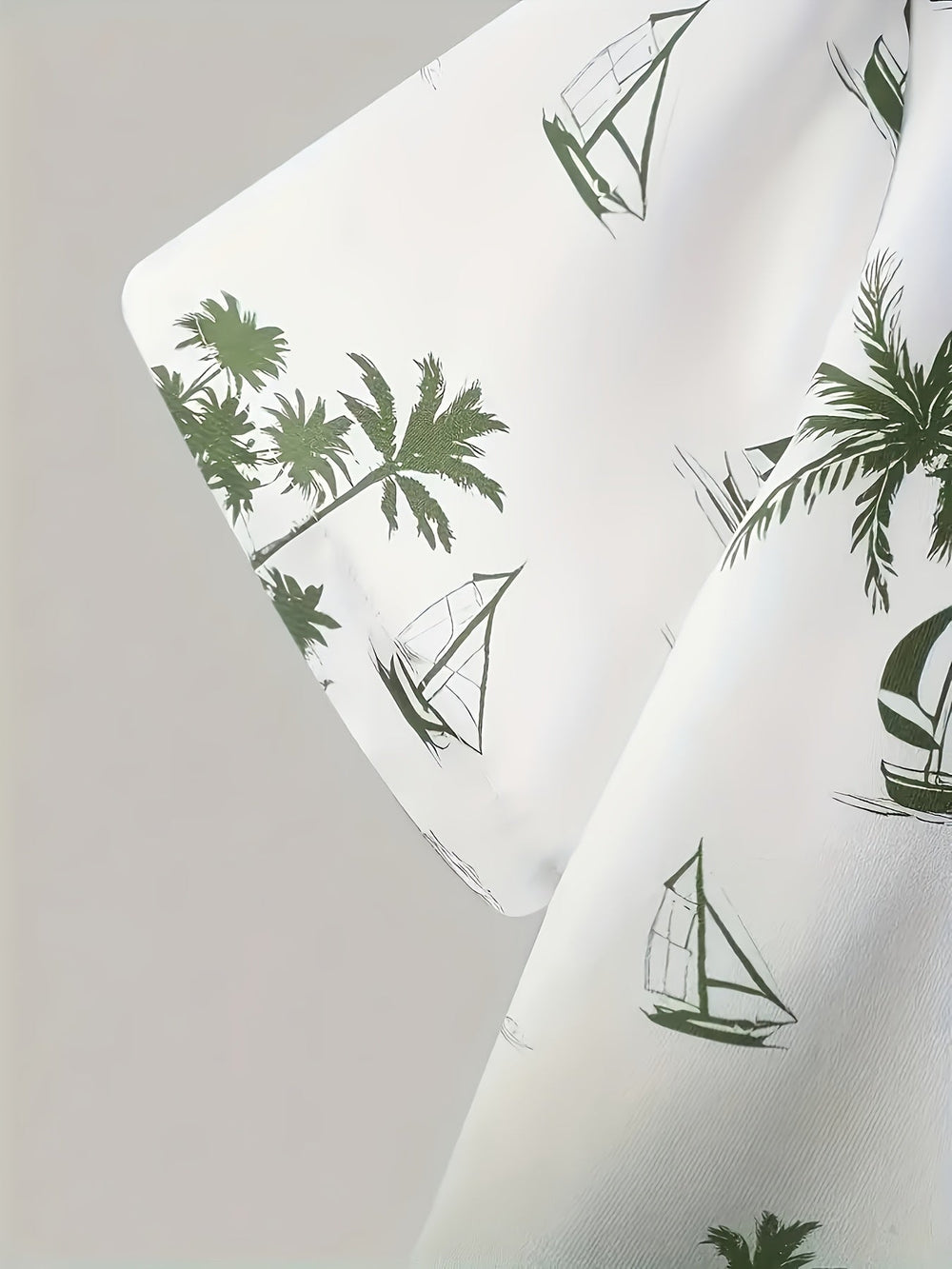 Tomás | Conjunto de Camisa y Short con Estampado Costero