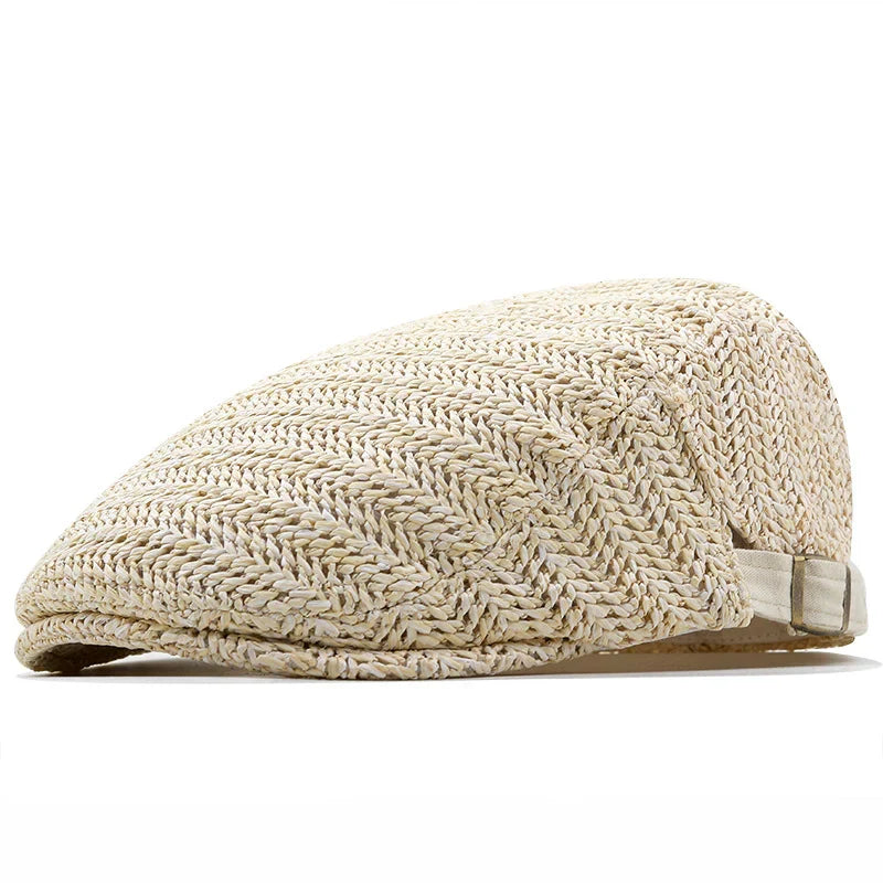 Tomás | Gorra Plana Tejida de Verano