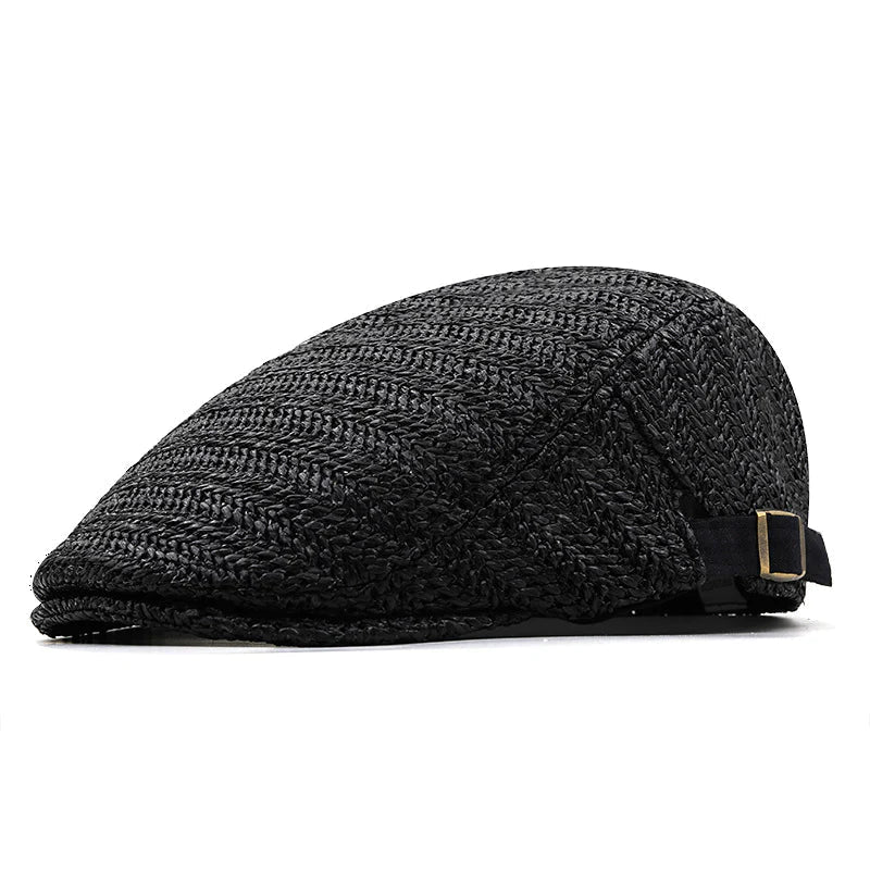 Tomás | Gorra Plana Tejida de Verano