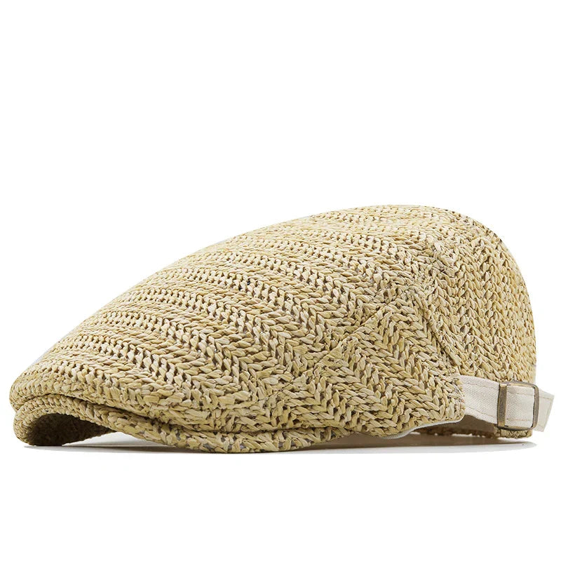 Tomás | Gorra Plana Tejida de Verano