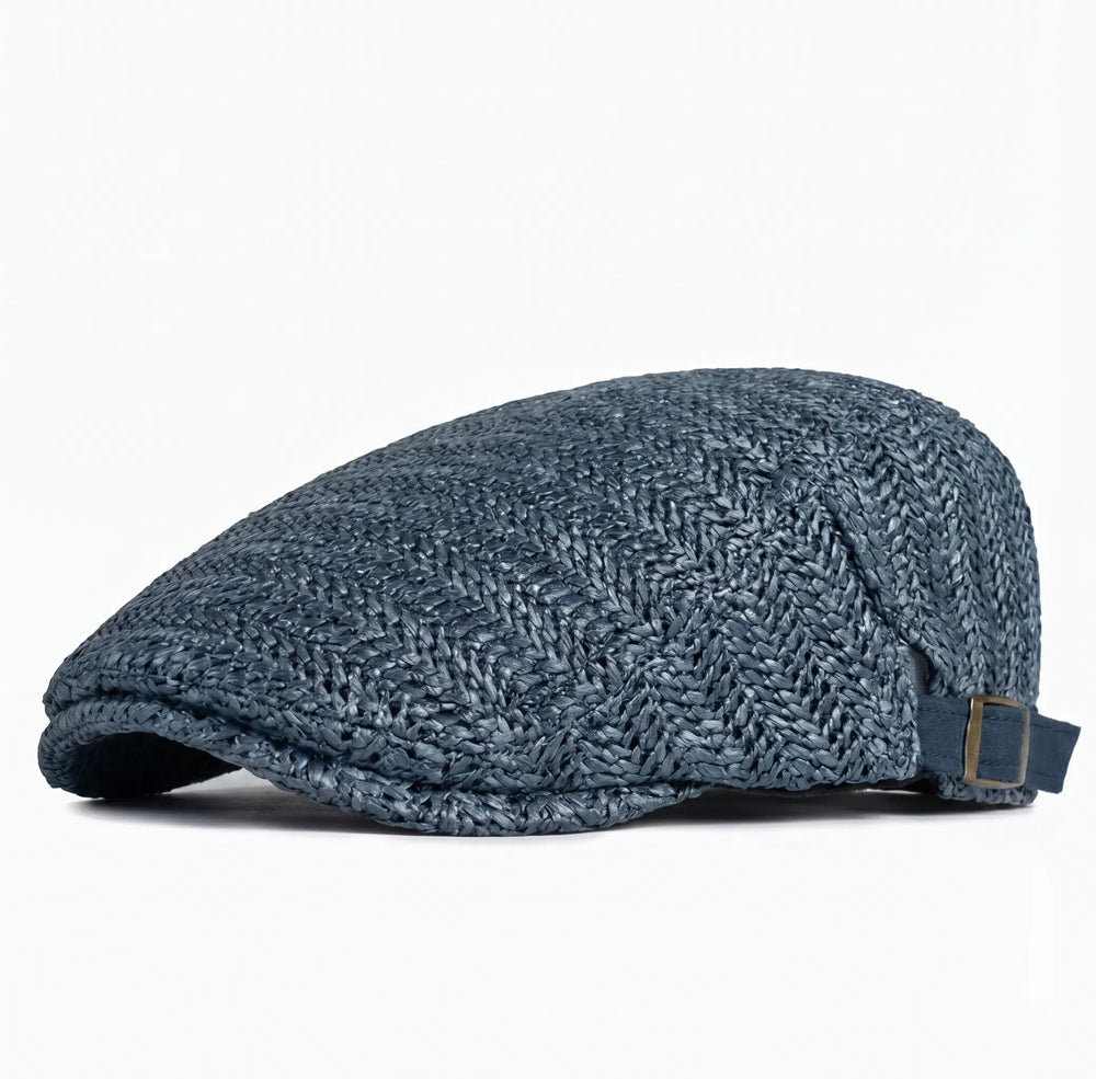 Tomás | Gorra Plana Tejida de Verano