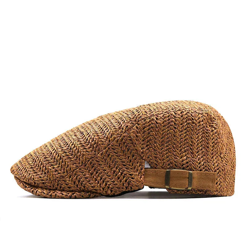 Tomás | Gorra Plana Tejida de Verano