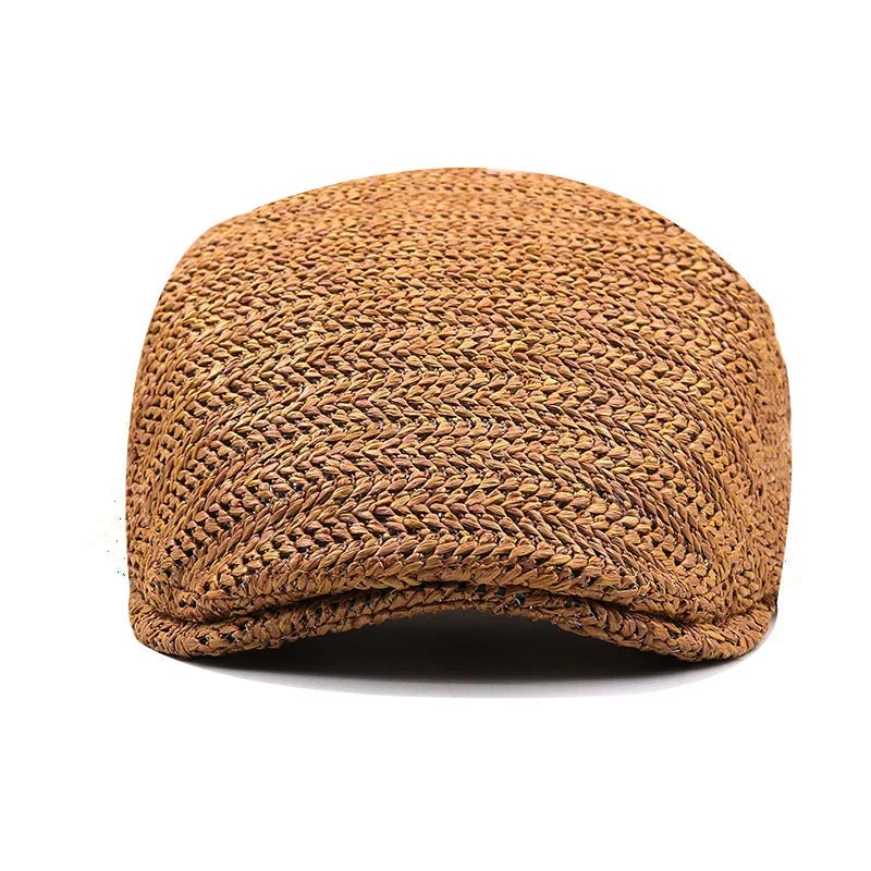 Tomás | Gorra Plana Tejida de Verano