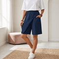 Ximena | Falda Short Cruzada de Pierna Ancha